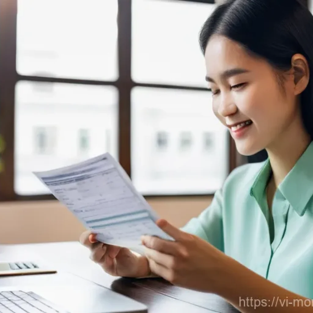 자동화된 재정 관리 솔루션의 비교 - **Prompt 1: Financial Transformation - From Stress to Serenity**
    "A young Vietnamese woman in he...