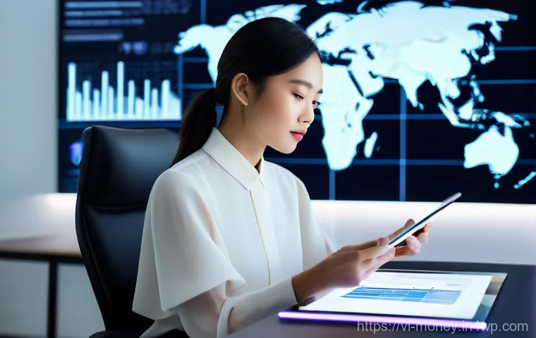 개인 맞춤형 금융습관 자동화 솔루션 - Image Prompt 1: The AI-Powered Financial Guide**